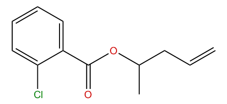 4-Penten-2-yl 2-chlorobenzoate